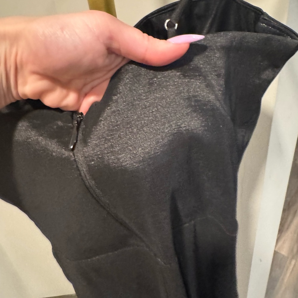 Lulu's Black Rhinestone Mini Dress - Picture 10 of 11
